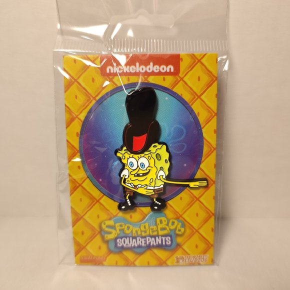 Spongebob Hitchhiking Dance Enamel Pin - Picture 3 of 3